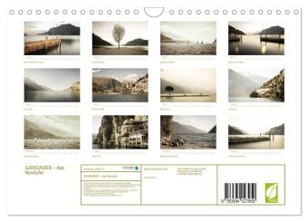 GARDASEE - das Nordufer (Wandkalender 2027 DIN A4 quer), CALVENDO Monatskalender