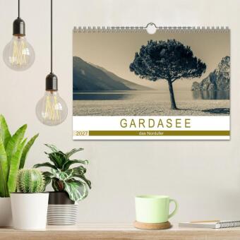 GARDASEE - das Nordufer (Wandkalender 2027 DIN A4 quer), CALVENDO Monatskalender