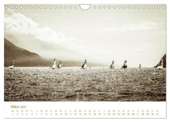 GARDASEE - das Nordufer (Wandkalender 2027 DIN A4 quer), CALVENDO Monatskalender