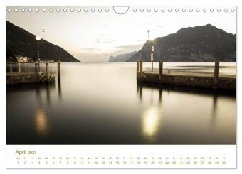 GARDASEE - das Nordufer (Wandkalender 2027 DIN A4 quer), CALVENDO Monatskalender