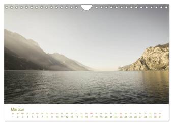 GARDASEE - das Nordufer (Wandkalender 2027 DIN A4 quer), CALVENDO Monatskalender