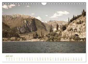 GARDASEE - das Nordufer (Wandkalender 2027 DIN A4 quer), CALVENDO Monatskalender