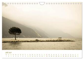GARDASEE - das Nordufer (Wandkalender 2027 DIN A4 quer), CALVENDO Monatskalender