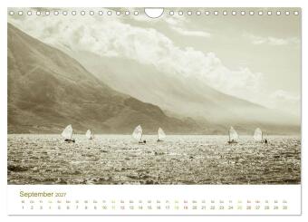 GARDASEE - das Nordufer (Wandkalender 2027 DIN A4 quer), CALVENDO Monatskalender