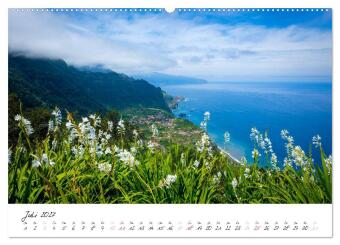 Madeira - ewiger Frühling (Wandkalender 2027 DIN A2 quer), CALVENDO Monatskalender