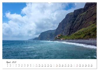 Madeira - ewiger Frühling (hochwertiger Premium Wandkalender 2027 DIN A2 quer), Kunstdruck in Hochglanz