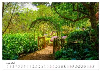 Madeira - ewiger Frühling (hochwertiger Premium Wandkalender 2027 DIN A2 quer), Kunstdruck in Hochglanz