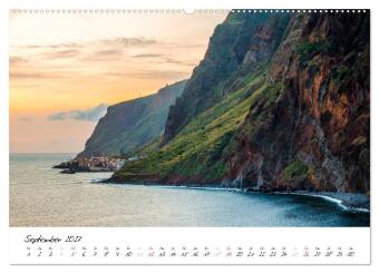 Madeira - ewiger Frühling (hochwertiger Premium Wandkalender 2027 DIN A2 quer), Kunstdruck in Hochglanz