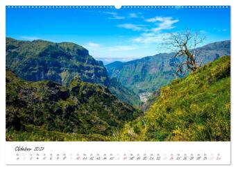 Madeira - ewiger Frühling (hochwertiger Premium Wandkalender 2027 DIN A2 quer), Kunstdruck in Hochglanz