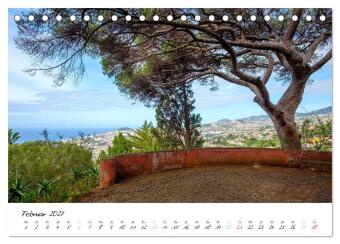 Madeira - ewiger Frühling (Tischkalender 2027 DIN A5 quer), CALVENDO Monatskalender