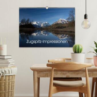 Zugspitz-Impressionen (Wandkalender 2027 DIN A3 quer), CALVENDO Monatskalender