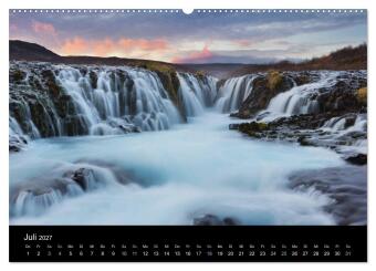 Traumziel Island 2027 (Wandkalender 2027 DIN A2 quer), CALVENDO Monatskalender