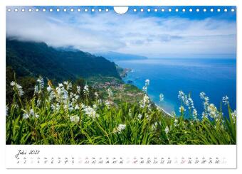 Madeira - ewiger Frühling (Wandkalender 2027 DIN A4 quer), CALVENDO Monatskalender
