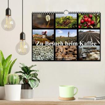 Zu Besuch beim Kaffee (Wandkalender 2027 DIN A4 quer), CALVENDO Monatskalender
