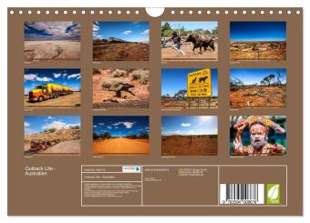 Outback Life - Australien (Wandkalender 2027 DIN A4 quer), CALVENDO Monatskalender