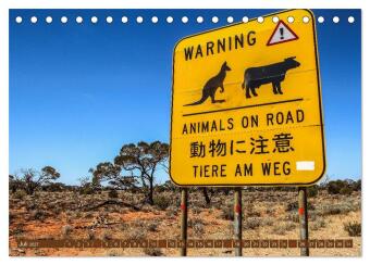 Outback Life - Australien (Tischkalender 2027 DIN A5 quer), CALVENDO Monatskalender
