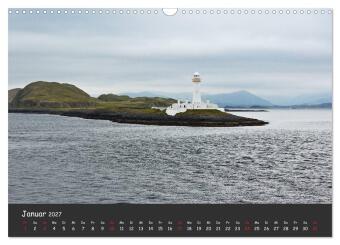 Schottland - grandiose Landschaften im Westen (Wandkalender 2027 DIN A3 quer), CALVENDO Monatskalender
