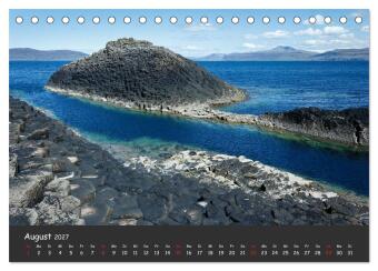 Schottland - grandiose Landschaften im Westen (Tischkalender 2027 DIN A5 quer), CALVENDO Monatskalender