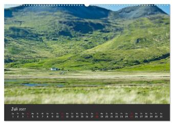 Schottland - grandiose Landschaften im Westen (hochwertiger Premium Wandkalender 2027 DIN A2 quer), Kunstdruck in Hochglanz