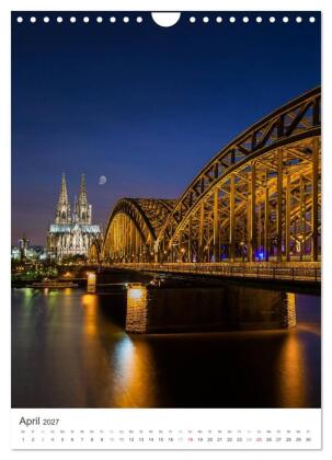 Kölner Dom - Blickwinkel auf ein Wahrzeichen (Wandkalender 2027 DIN A4 hoch), CALVENDO Monatskalender