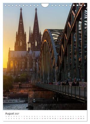 Kölner Dom - Blickwinkel auf ein Wahrzeichen (Wandkalender 2027 DIN A4 hoch), CALVENDO Monatskalender