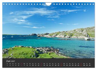 Schottland - grandiose Landschaften im Westen (Wandkalender 2027 DIN A4 quer), CALVENDO Monatskalender