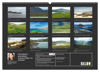 Schottland - grandiose Landschaften im Westen (Wandkalender 2027 DIN A2 quer), CALVENDO Monatskalender