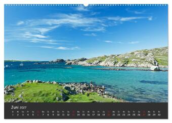 Schottland - grandiose Landschaften im Westen (Wandkalender 2027 DIN A2 quer), CALVENDO Monatskalender
