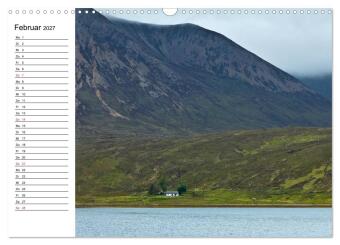 Schottland - grandiose Landschaften im Westen (Wandkalender 2027 DIN A3 quer), CALVENDO Monatskalender