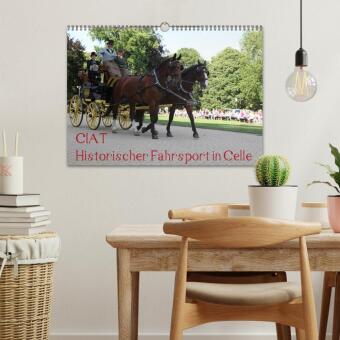 CIAT - Historischer Fahrsport in Celle (Wandkalender 2027 DIN A3 quer), CALVENDO Monatskalender