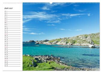 Schottland - grandiose Landschaften im Westen (Wandkalender 2027 DIN A2 quer), CALVENDO Monatskalender