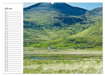 Schottland - grandiose Landschaften im Westen (Wandkalender 2027 DIN A2 quer), CALVENDO Monatskalender