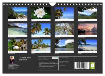Südsee-Insel Mo'orea (Wandkalender 2027 DIN A4 quer), CALVENDO Monatskalender
