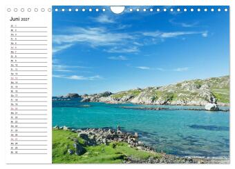Schottland - grandiose Landschaften im Westen (Wandkalender 2027 DIN A4 quer), CALVENDO Monatskalender