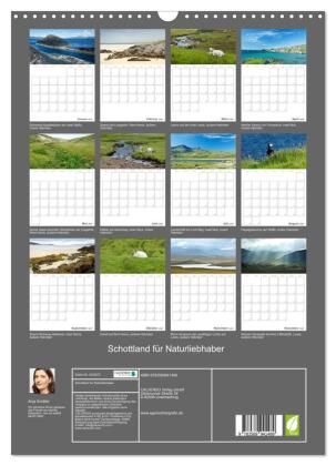 Schottland für Naturliebhaber (Wandkalender 2027 DIN A3 hoch), CALVENDO Monatskalender