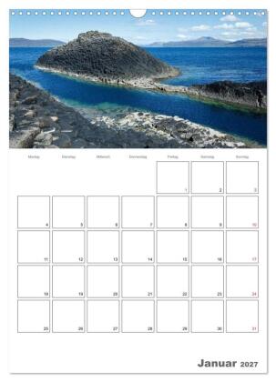 Schottland für Naturliebhaber (Wandkalender 2027 DIN A3 hoch), CALVENDO Monatskalender