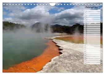 Kia ora, Aotearoa - Wunderbares Neuseeland (Wandkalender 2027 DIN A4 quer), CALVENDO Monatskalender
