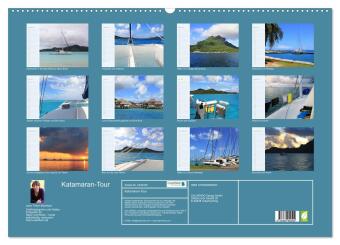 Katamaran-Tour (Wandkalender 2027 DIN A2 quer), CALVENDO Monatskalender