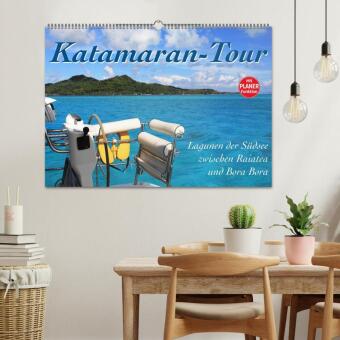 Katamaran-Tour (Wandkalender 2027 DIN A2 quer), CALVENDO Monatskalender