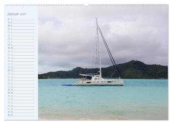 Katamaran-Tour (Wandkalender 2027 DIN A2 quer), CALVENDO Monatskalender