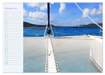 Katamaran-Tour (Wandkalender 2027 DIN A2 quer), CALVENDO Monatskalender