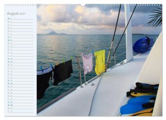 Katamaran-Tour (Wandkalender 2027 DIN A2 quer), CALVENDO Monatskalender