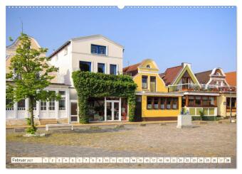 Seebad Warnemünde (Wandkalender 2027 DIN A2 quer), CALVENDO Monatskalender