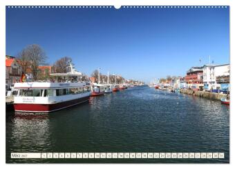 Seebad Warnemünde (Wandkalender 2027 DIN A2 quer), CALVENDO Monatskalender