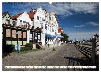 Seebad Warnemünde (Wandkalender 2027 DIN A2 quer), CALVENDO Monatskalender