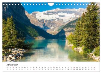 Kanada - Impressionen (Wandkalender 2027 DIN A4 quer), CALVENDO Monatskalender