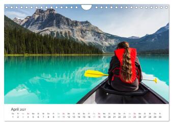 Kanada - Impressionen (Wandkalender 2027 DIN A4 quer), CALVENDO Monatskalender