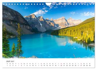 Kanada - Impressionen (Wandkalender 2027 DIN A4 quer), CALVENDO Monatskalender