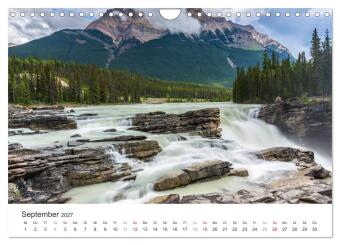 Kanada - Impressionen (Wandkalender 2027 DIN A4 quer), CALVENDO Monatskalender