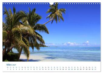 Südsee-Insel Mo'orea (Wandkalender 2027 DIN A3 quer), CALVENDO Monatskalender